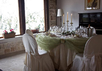 церемонии ресторан Masseria и бассейн отеля типа «постель и завтрак»
