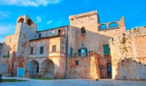 behind the castle of conversano