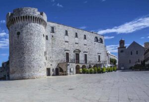 prospect of the castle of conversano