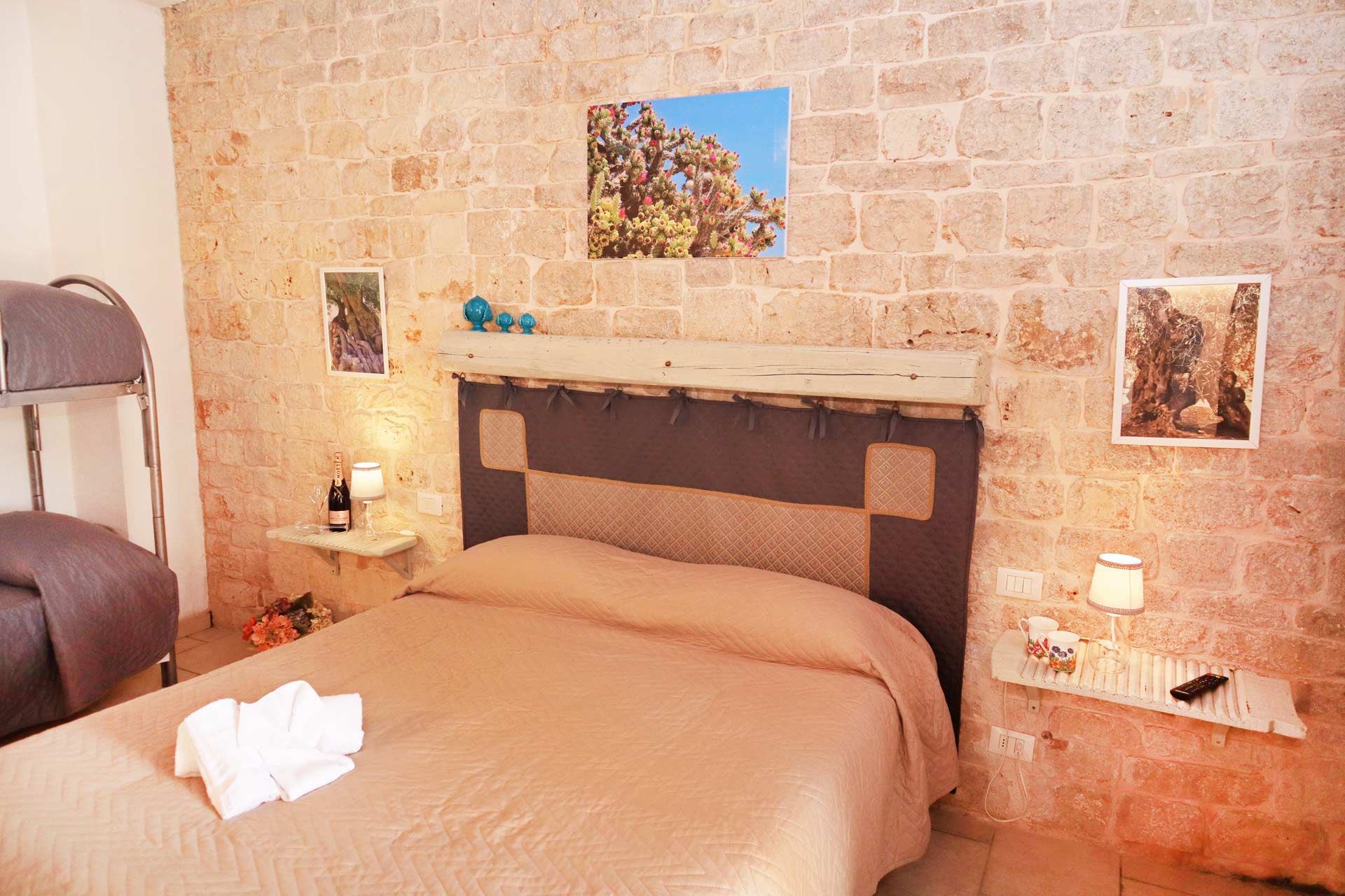 stanza per due persone a conversano di b&b