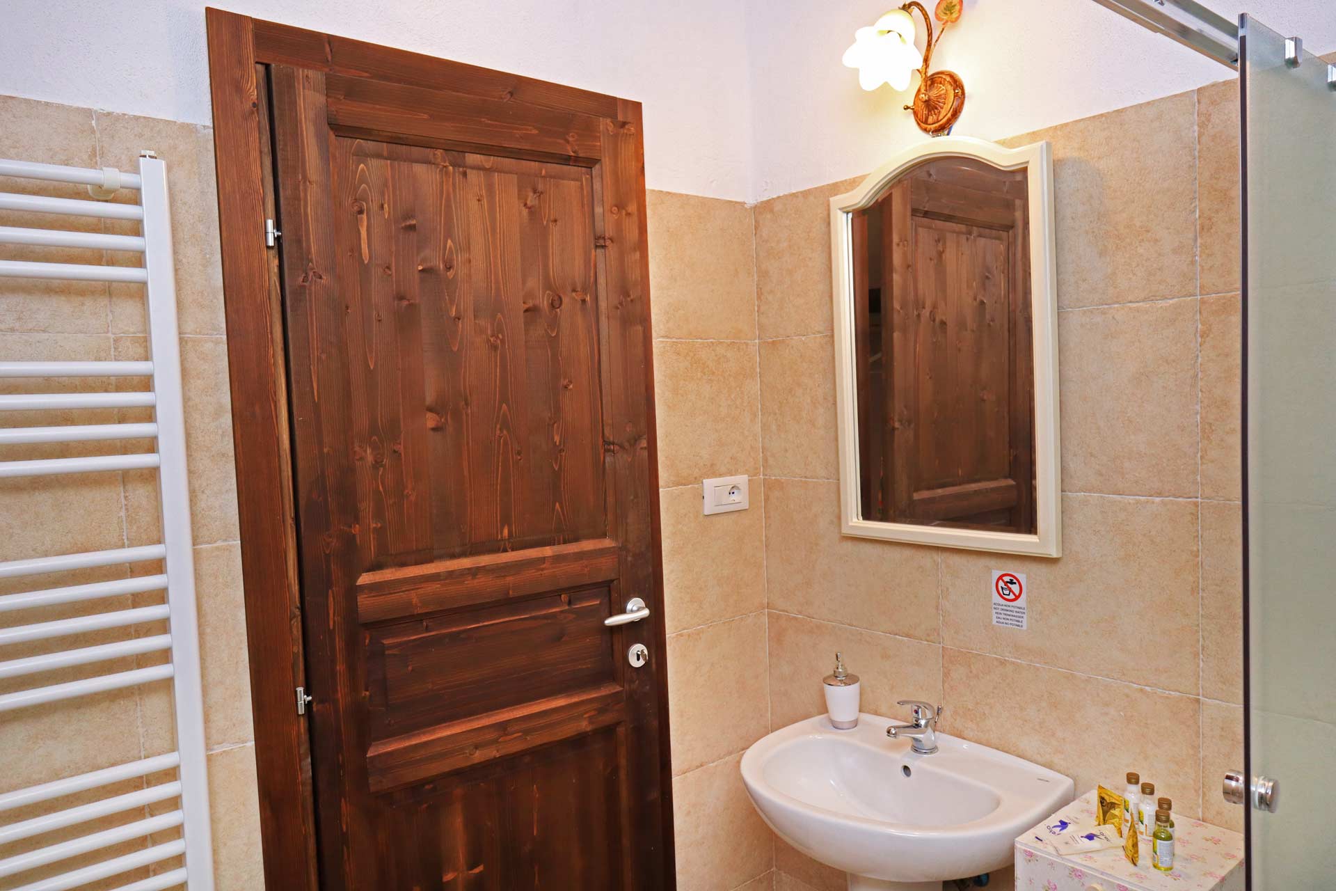 ingresso bagno privato