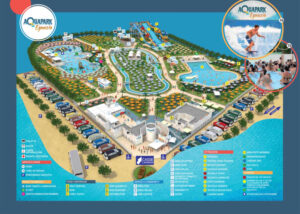 Karte des Aquapark egnazia