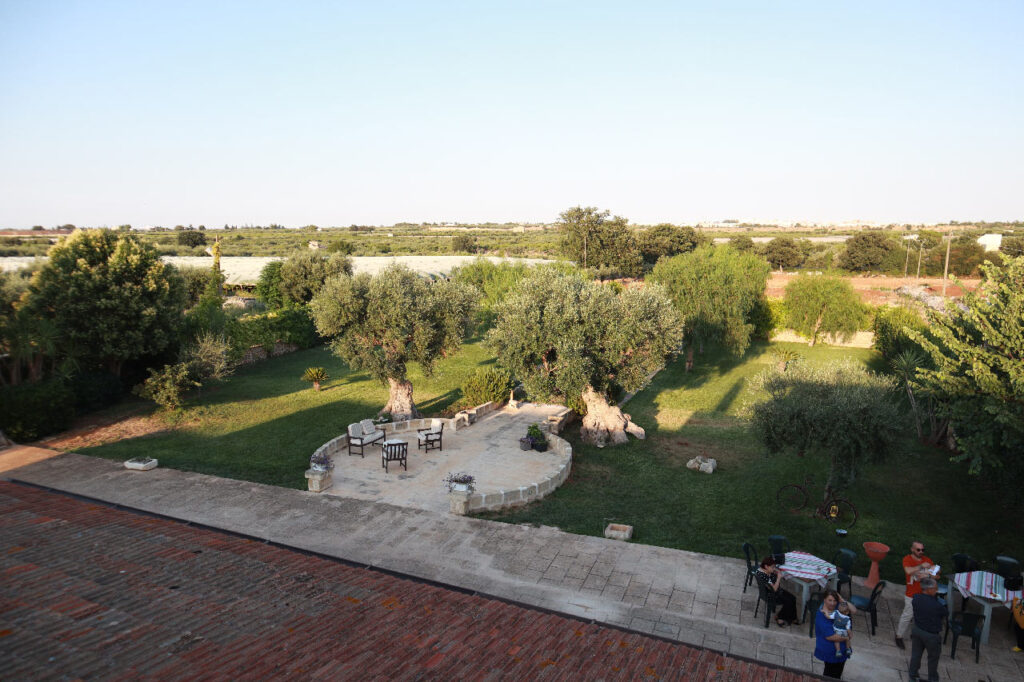 Panorama des Bauernhauses in Conversano