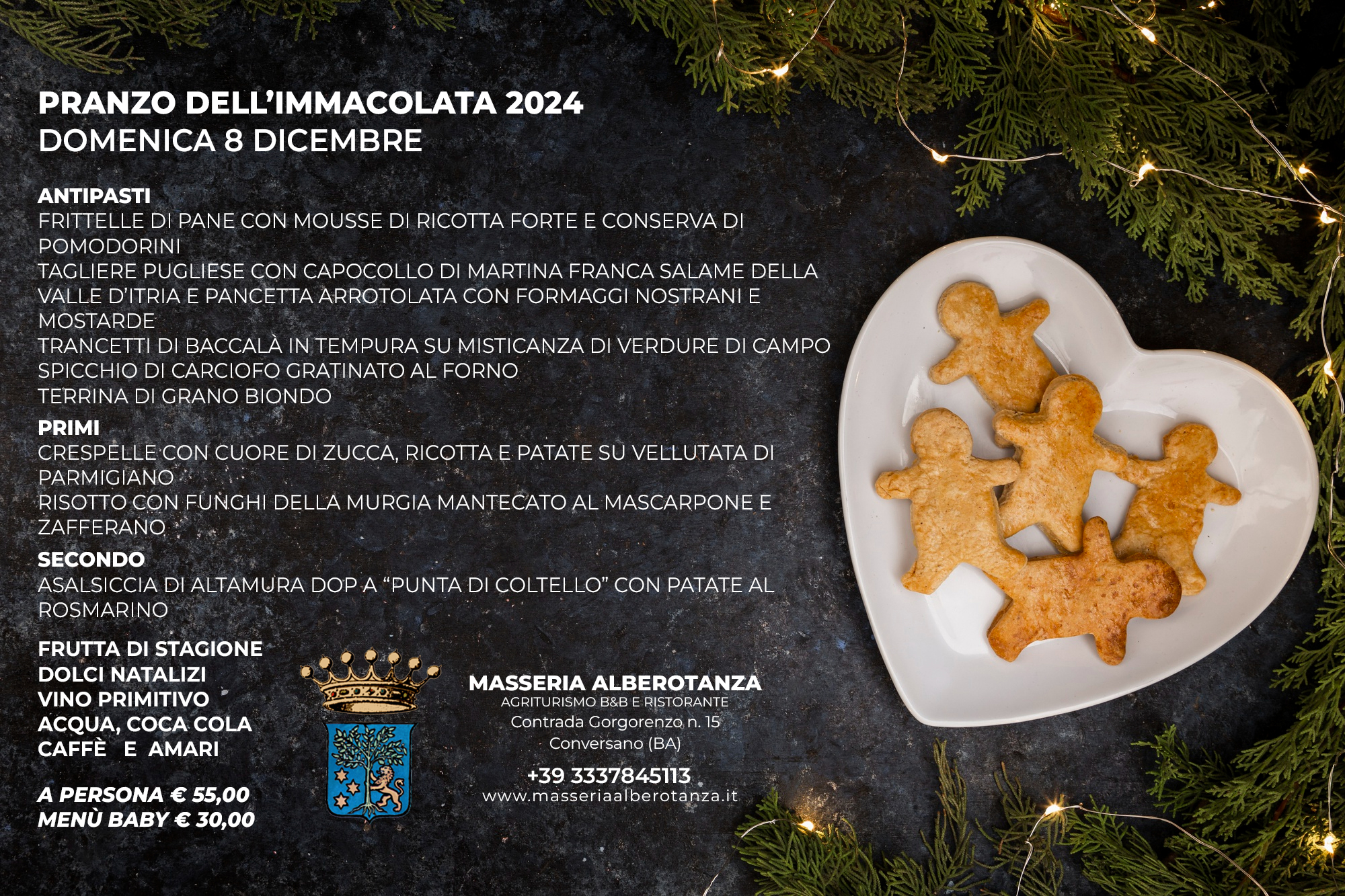 Pranzo dell'immacolata 2024